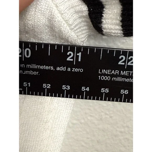 BiBi Floral Embroidered Blouse with Striped Sleeves - Picture 14 of 15